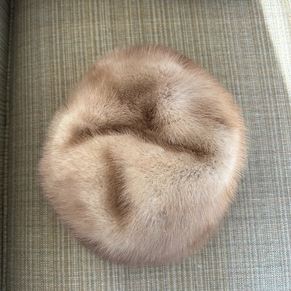 Vintage Blonde Mink Hat